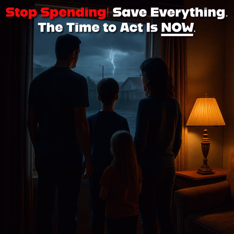 xStop spending now to protect your financial freedom. Simple finance moves can help you survive the recession and coming depression.