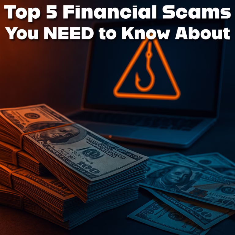 Discover the top 5 scams threatening your path to financial freedom. Learn how to protect your money with simple finance tips that keep you safe and in control.