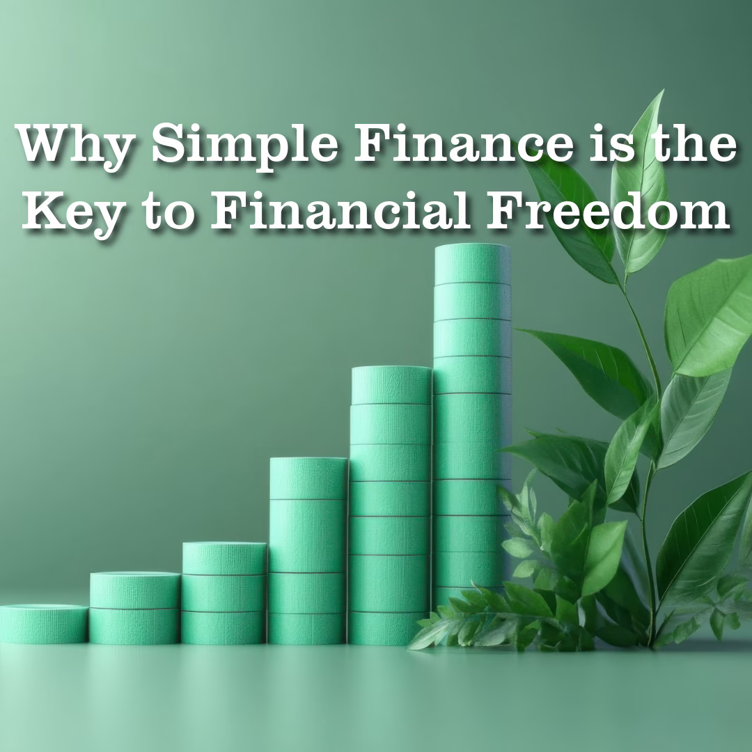 Simplify your finances for financial freedom! Learn how simple finance, using a credit union and online bank, can help!