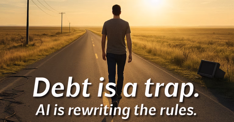 Switch to a prepaid lifestyle to escape debt, survive AI disruption, and build lasting financial freedom through simplicity.