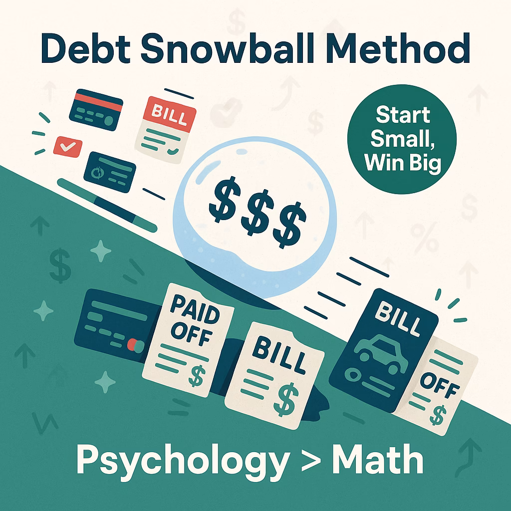 Debt snowball method works when other strategies fail by focusing on psychology over math. Get step-by-step guide to eliminate debt fast.