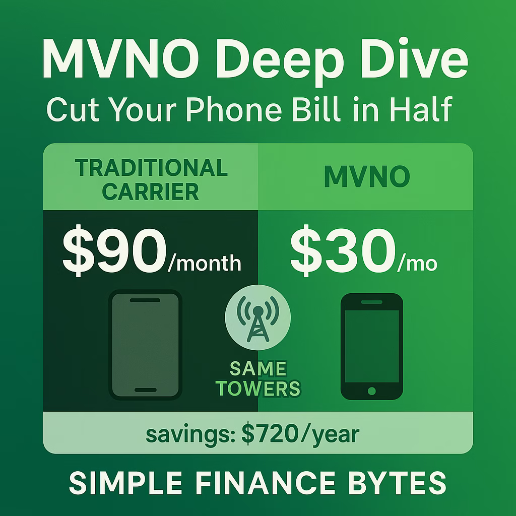 Complete MVNO switching guide. Save $600+ annually with identical network coverage. Psychology-first approach to carrier switching.