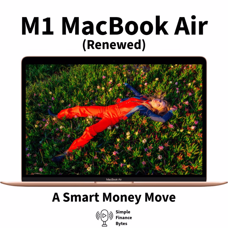 M1 MacBook Air used buying guide comparison - renewed vs new M4 MacBook Air Simple Finance Bytes brand