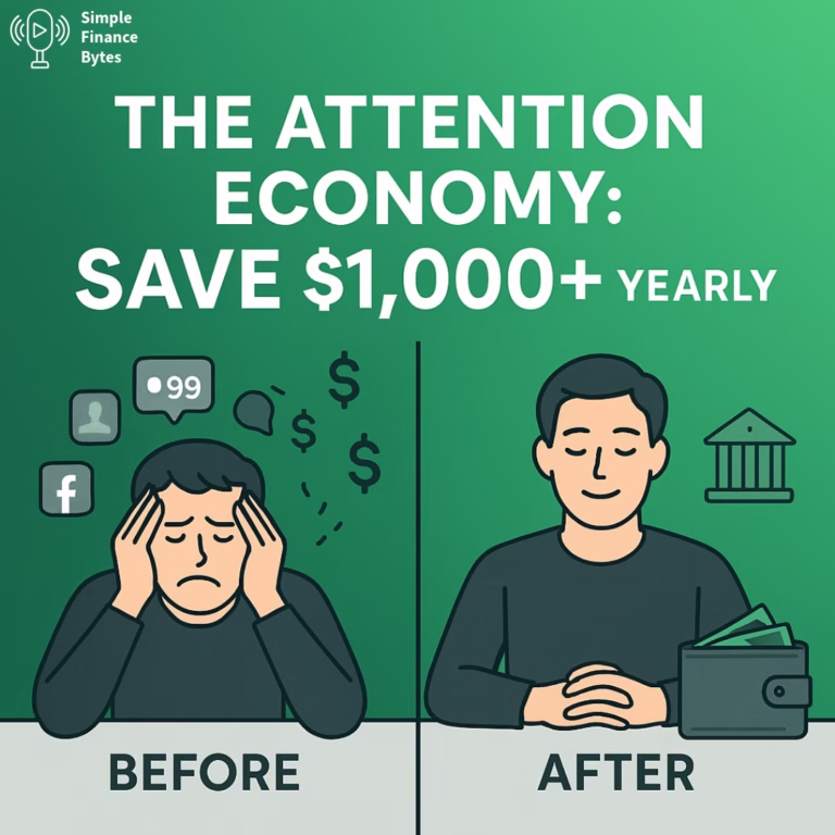 Save $500+ yearly by limiting the attention economy. Cut impulse purchases, protect privacy, and regain focus for better financial decisions.