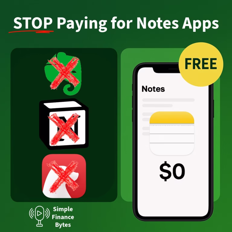 Save money using Apple Notes (free alternative) instead of paid note apps on iPhone, iPad, Mac, and Apple Watch with powerful features.