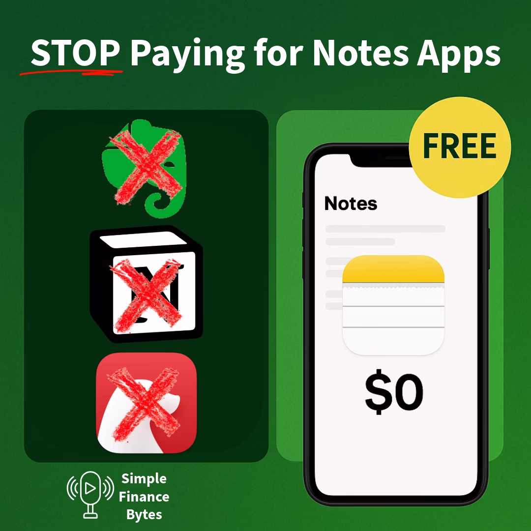 Save money using Apple Notes (free alternative) instead of paid note apps on iPhone, iPad, Mac, and Apple Watch with powerful features.