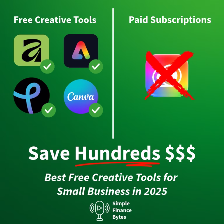 Save $600+ yearly with free creative tools. Pixlr, Adobe Express, Canva & Affinity offer professional features at zero cost. Simple savings.