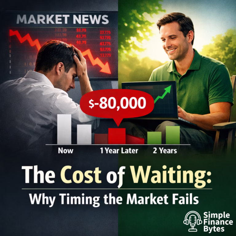 The cost of waiting for a market dip is higher than you think. Learn why time in the market beats timing the market for your portfolio.