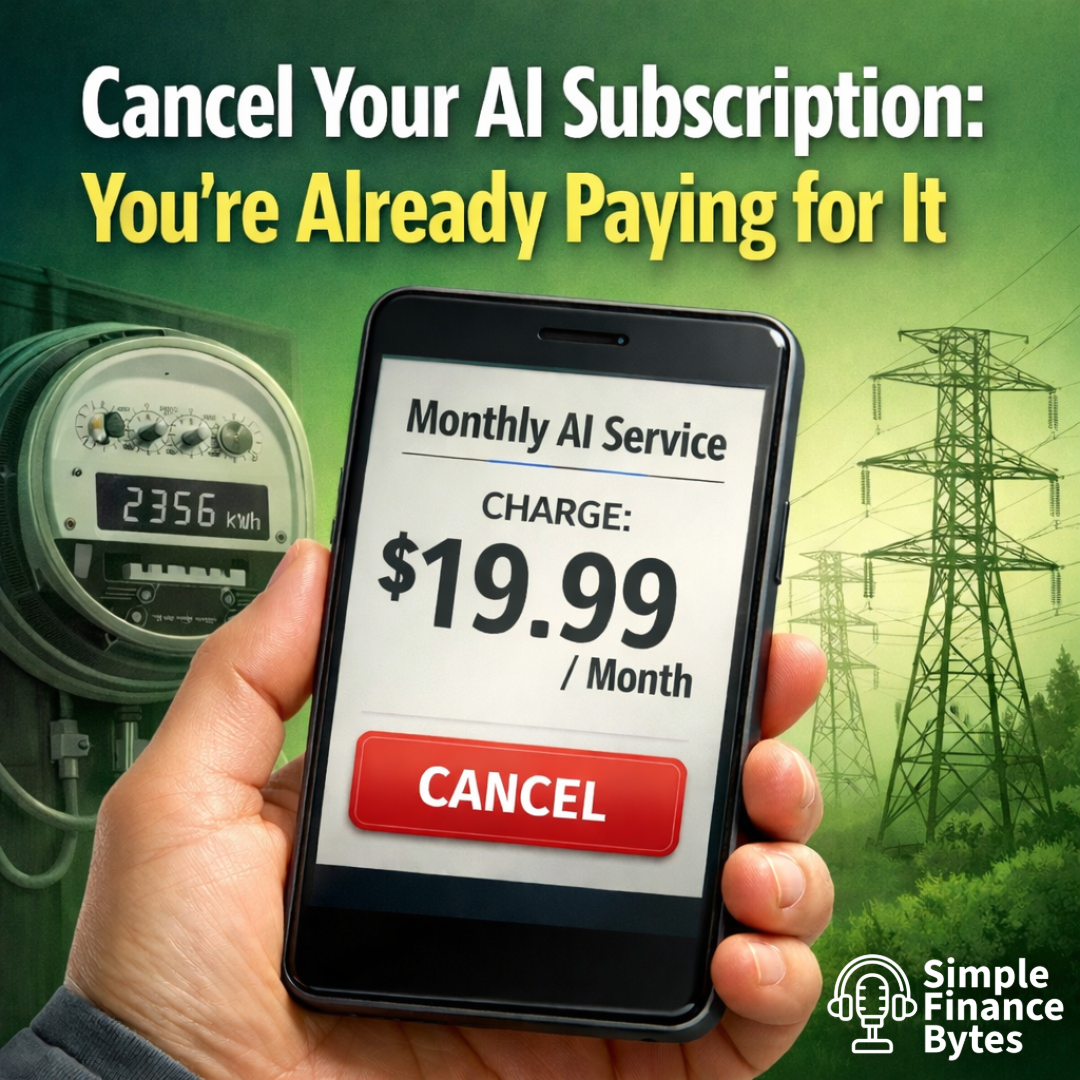 Cancel AI subscription and stop paying twice. Your electric bill already funds AI data centers. Here's what the free tools give you.