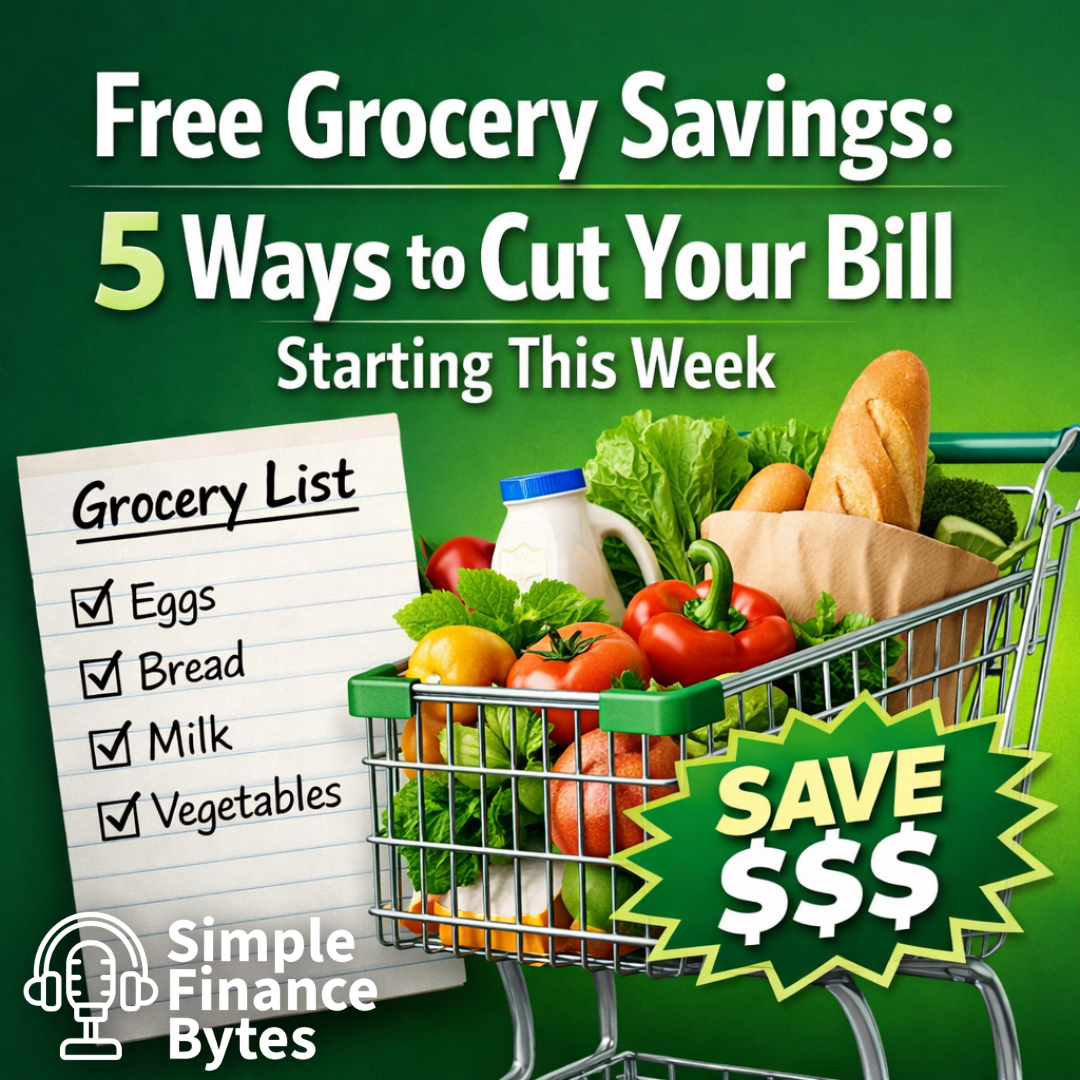 Free grocery savings start with a few simple changes. Here are 5 ways to cut your bill this month without coupons, apps, or extra effort.