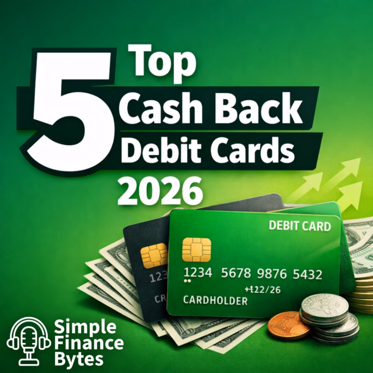 Cash back debit cards ranked for 2026. Five options from 1% to 5% back with honest caveats on each. No credit check required.