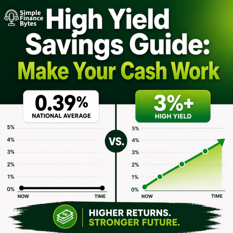 High yield savings guide for getting more from your emergency fund. The national average pays almost nothing. Better options take minutes to open.