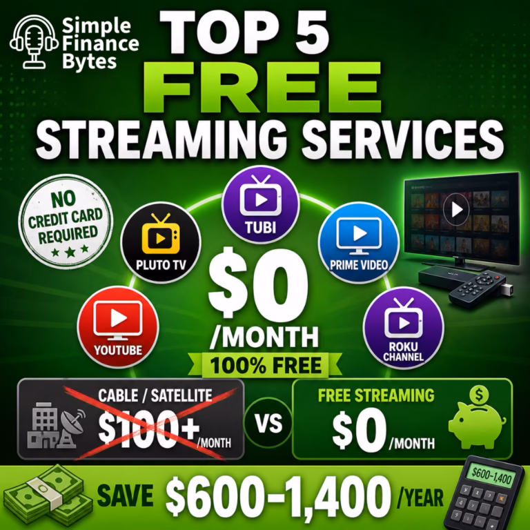Free streaming services deliver thousands of movies and shows at no cost. Top 5 legitimate options in 2026 with no subscription required.