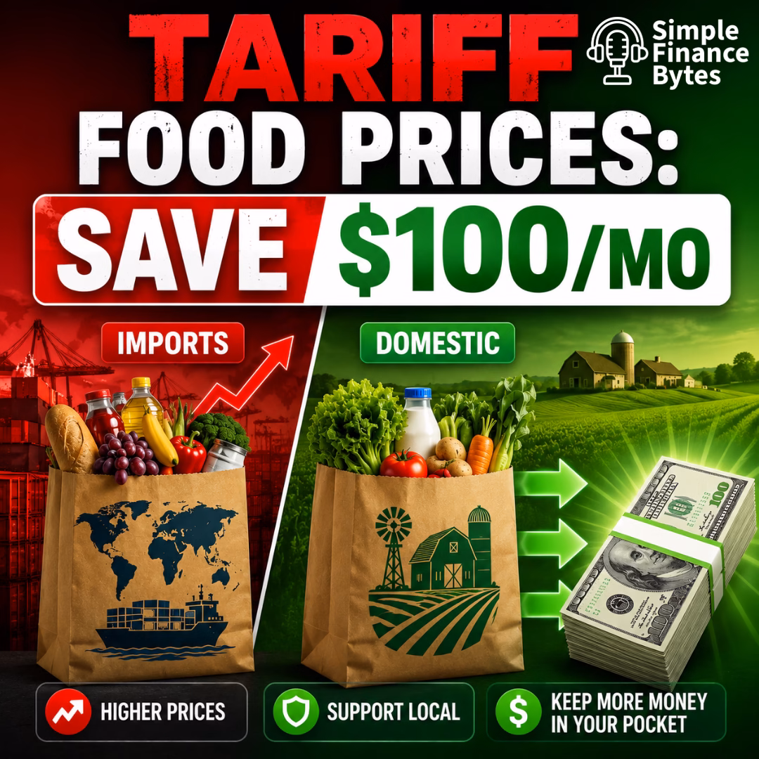 Tariff food prices are hitting your wallet hard. Save over $100 this month with these simple domestic swaps and prepaid pantry strategies.