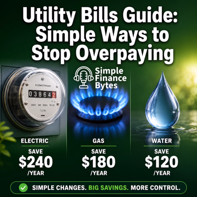 Utility bills guide to cut your electric, gas, and water costs every month. Simple changes that save $75 to $150 with no big investment.
