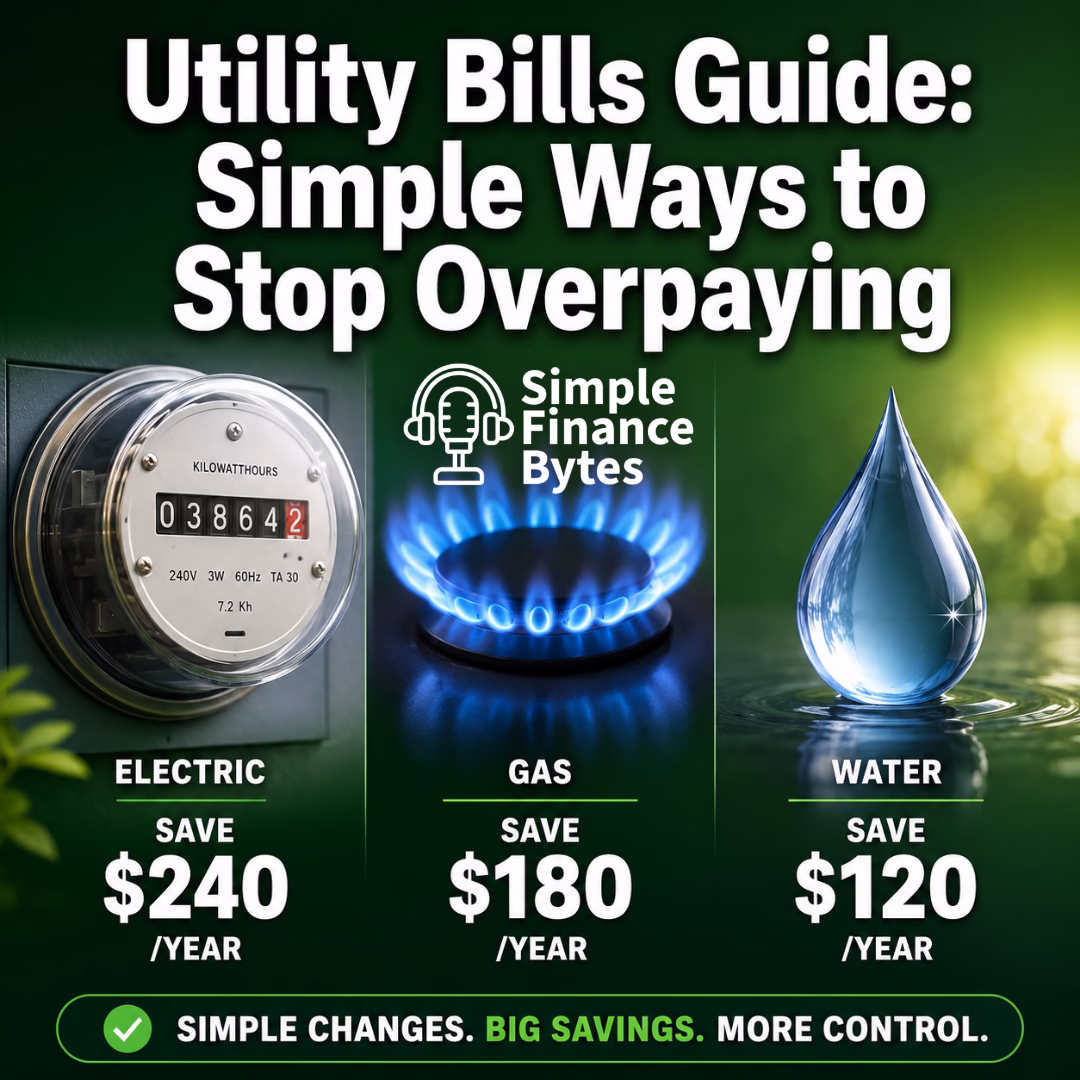 Utility bills guide to cut your electric, gas, and water costs every month. Simple changes that save $75 to $150 with no big investment.