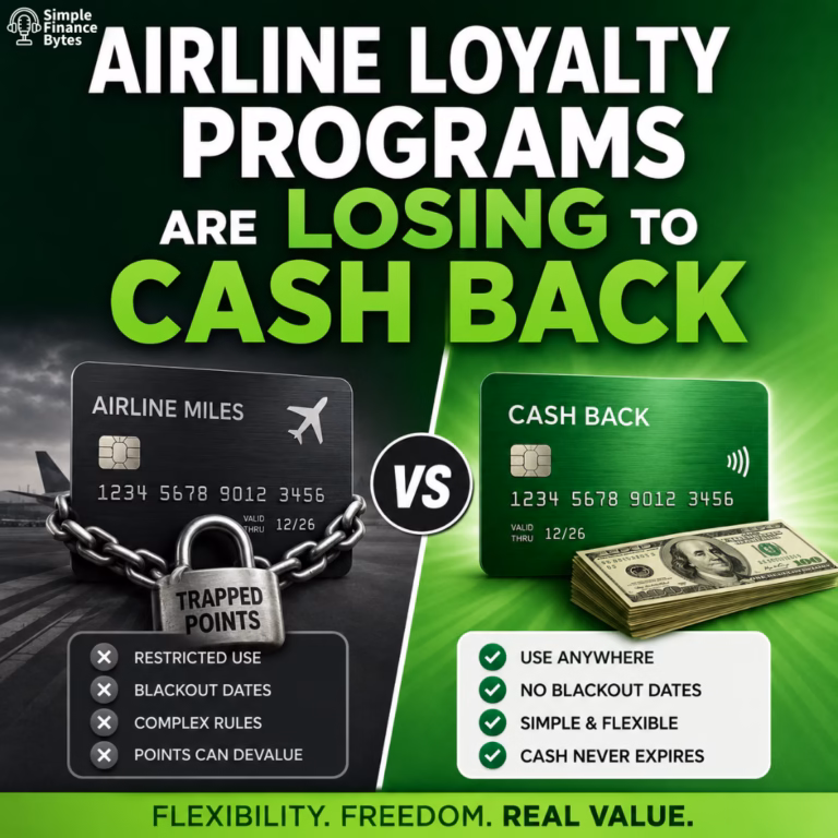 Airline loyalty programs look strong on paper but liquid cash back wins for most families. Here is the full annual breakdown.