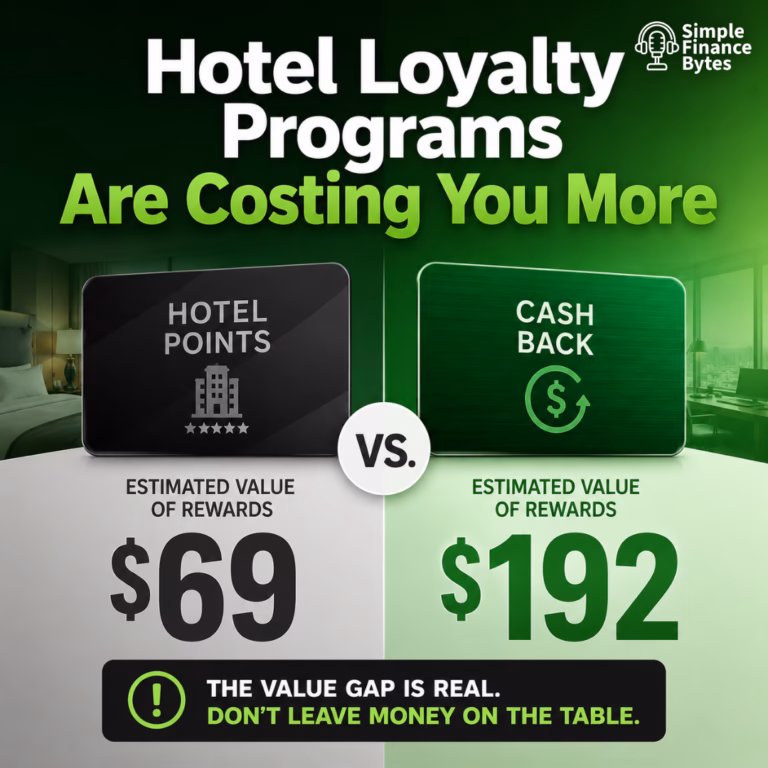 Hotel loyalty programs lose to a simple Expedia and cash back stack for family suites. Here is what the real math shows you.