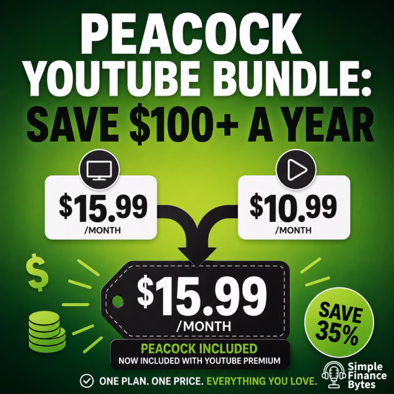 Peacock YouTube bundle lets you drop a subscription and keep both. See when the deal starts and how much you could save streaming.