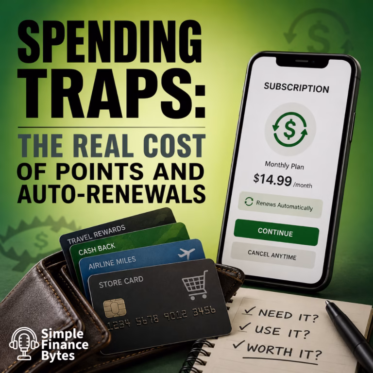 Spending traps like auto-renewals and reward points quietly drain your money. Here's a simple test to catch them before they cost you more.