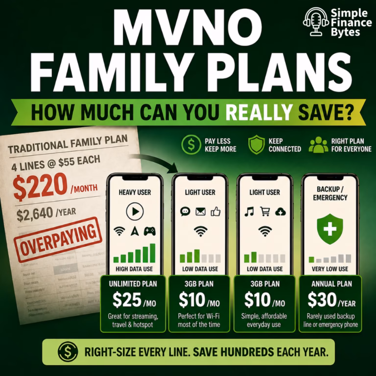 MVNO family plans can cut your phone bill, but cheap data can come with tradeoffs. Compare costs, data limits, and safety before switching.