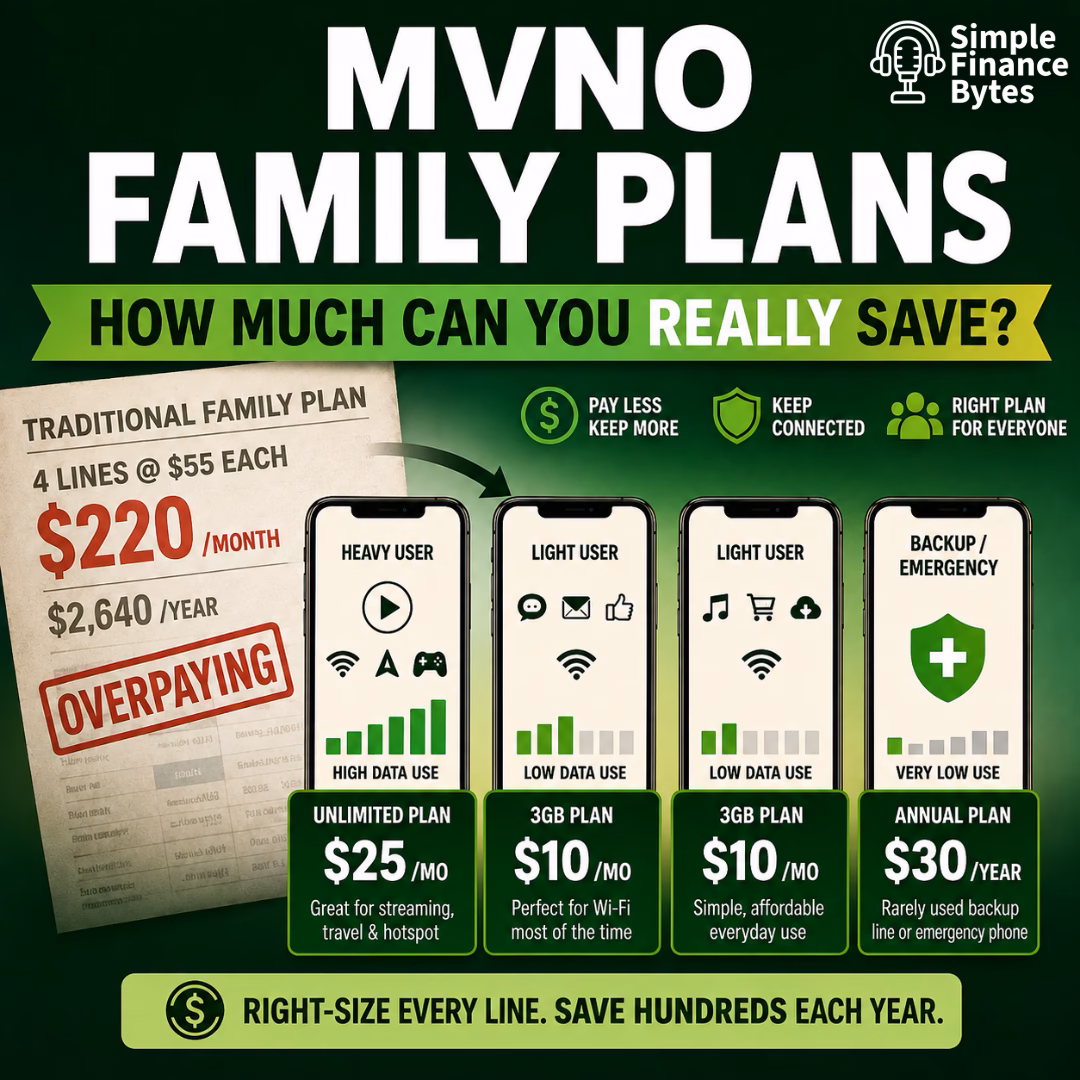 MVNO family plans can cut your phone bill, but cheap data can come with tradeoffs. Compare costs, data limits, and safety before switching.