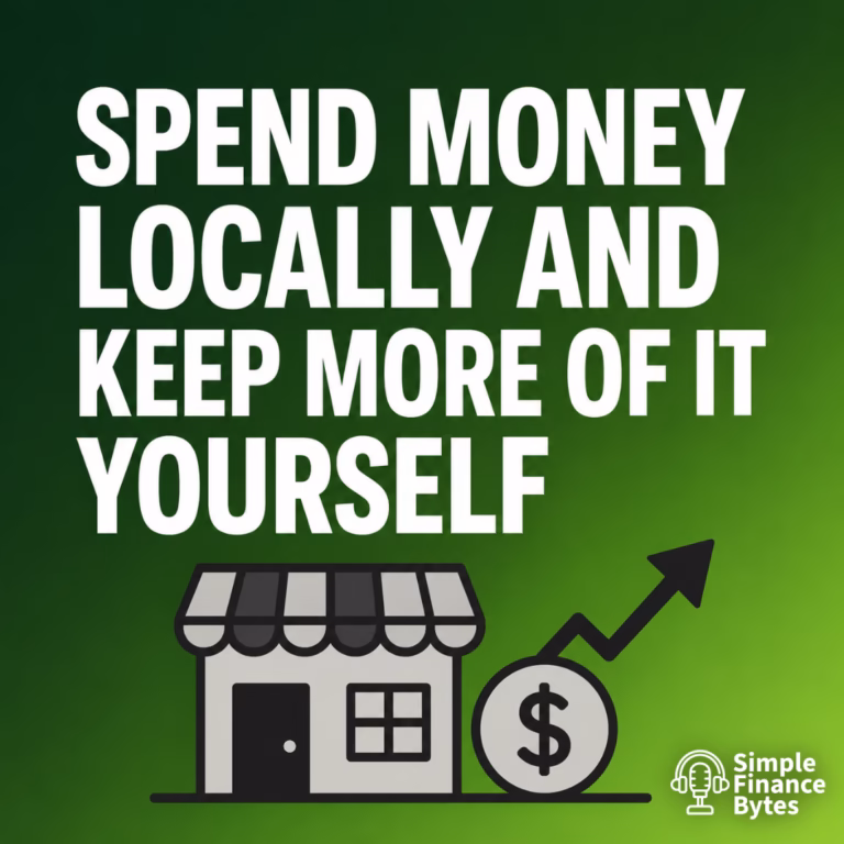 Spend money locally instead of national chains. Simple swaps that save you real money every month while keeping your cash in your community.