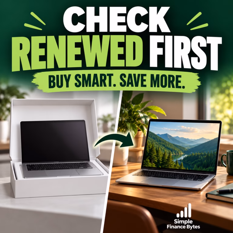Amazon Renewed can save you money. Not every deal is worth buying. Renewed First: check the price, condition, and useful life before you buy.